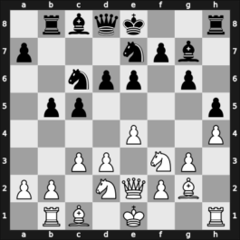 1962 Hastings6263 – Round 8 – Smyslov, Vladimir – 1/2-1/2 – Clarke, Paul R H – G37