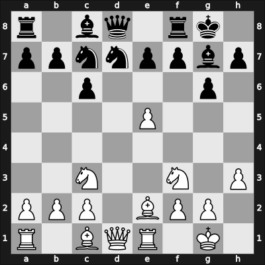1962 Hastings6263 – Round 8 – Gligorić, Svetozar – 1/2-1/2 – Kotov, Alexander. – G38