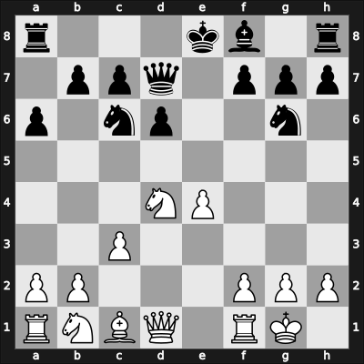 1962 Hoogovens – Round 2 – Robatsch, Karl – 1/2-1/2 – Henneberke, Frans – G17