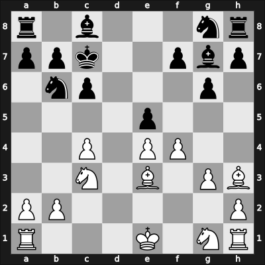 1962 Hoogovens – Round 5 – Aaron, Manuel – 1/2-1/2 – Robatsch, Karl – G26