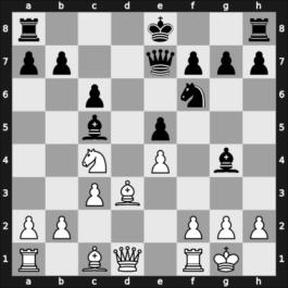 1962 Hoogovens-B2 – Round 5 – Fazekas, Stephan – 1/2-1/2 – Bink, Johan – G7