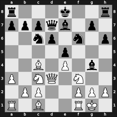 1962 Hungary – Round 1 – Kovacs, Laszlo M – 1/2-1/2 – Bojkovic, Slobodan – G13