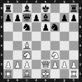 1962 Hungary – Round 3 – Pogats, Jozsef Jr. – 1/2-1/2 – Liptay, Laszlo Dr. – G25