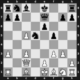 1962 Hungary – Round 5 – Portisch, Lajos – 1-0 – Dely, Peter – G41
