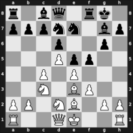 1962 Hungary – Round 6 – Kluger, Gyula – 1/2-1/2 – Bakos, S – G48
