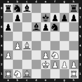 1962 Hungary – Round 8 – Bilek, Istvan – 1/2-1/2 – Portisch, Lajos – G61