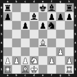 1962 IBM – Round 8 – Kieninger, Georg – 1/2-1/2 – Langeweg, Kick – G41