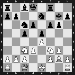 1962 It Bamberg GER – Round 1 – Pfleger, Helmut, Dr. – 0-1 – Hecht, Hans-Joachim – G3
