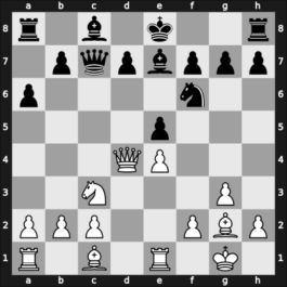 1962 It Bamberg GER – Round 1 – Kestler, Hans-Guenther – 1/2-1/2 – Rinder, Gerd – G5