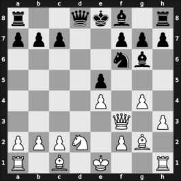 1962 It Bamberg GER – Round 2 – Langeweg, Kick – 1/2-1/2 – Rinder, Gerd – G8
