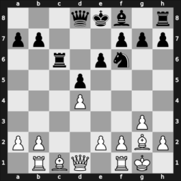 1962 It Bamberg GER – Round 3 – Pfleger, Helmut, Dr. – 1-0 – Hottes, Dieter – G11