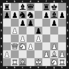 1962 It Bamberg GER – Round 4 – Hecht, Hans-Joachim – 1/2-1/2 – Rinder, Gerd – G17