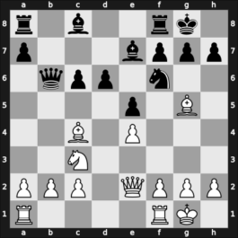 1962 It Bamberg GER – Round 5 – Scheipl, Ralf – 0-1 – Clemens, Christian, Dr. – G24