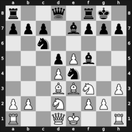 1962 It IIb – Round 7 – Bakker, Piet – 1/2-1/2 – Rellstab, Ludwig – G15