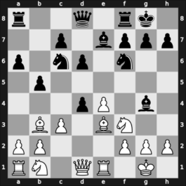 1962 JUG Ch – Round 10 – Nemet, Ivan – 1/2-1/2 – Matanovic, Aleksandar – G14