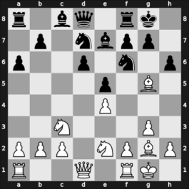 1962 Kiev (Ukraine) – Round 17 – Lewicki, Sergey – 1/2-1/2 – Kots, Yuri I – G28