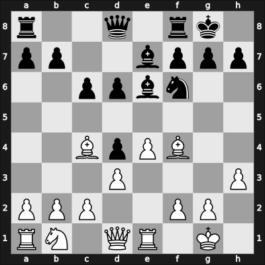 1962 Kislovodsk – Round ? – Shamkovich, Leonid – 0-1 – Tolush, Alexander V – G19