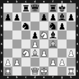 1962 Lasker Memorial – Round 14 – Udovcic, Mijo – 1/2-1/2 – Malich, Burkhard, Dr. – G15