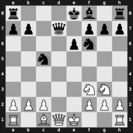 1962 Lasker Memorial – Round 7 – Beni, Alfred – 0-1 – Barcza, Gedeon – G13