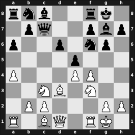 1962 Lasker Memorial Berlin-Ost – Round 5 – Beni, Alfred – 0-1 – Stein, Leonid – G20