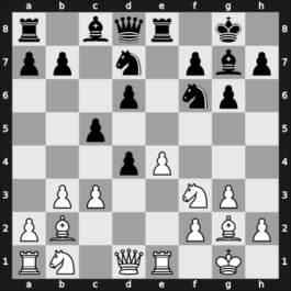 1962 Mar del Plata – Round 1 – Letelier Martner, Rene – 1/2-1/2 – Parma, Bruno – G21