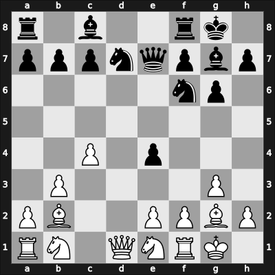 1962 Mar del Plata – Round 2 – Eliskases, Erich – 1/2-1/2 – Pachman, Ludek – G23