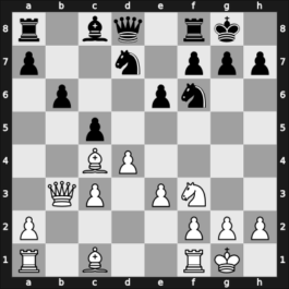 1962 Mar del Plata – Round 2 – Najdorf, Miguel – 1/2-1/2 – Bielicki, Carlos – G26