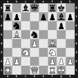 1962 Mar del Plata – Round 6 – Penrose, Justin – 1/2-1/2 – Szabo, Ladislav – G57
