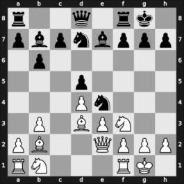 1962 Mar del Plata – Round 9 – Najdorf, Miguel – 1/2-1/2 – Polugaevsky, Lev – G80