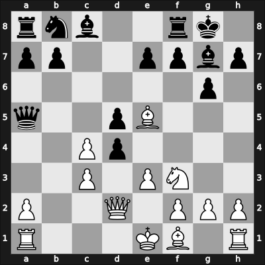 1962 Mar del Plata – Round 9 – Bielicki, Carlos – 1/2-1/2 – Byrne, David – G82