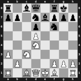1962 Mar del Plata – Round 13 – Szabo, Ladislav – 1/2-1/2 – Parma, Bruno – G110