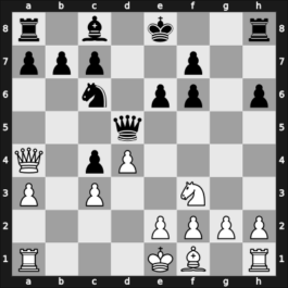 1962 Mar del Plata – Round 14 – Guimard, Carlos E – 0-1 – Pachman, Ludek – G115