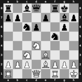 1962 Mar del Plata KIM – Round 8 – Abad Fernandez, Dino – 1/2-1/2 – Wexler, Bernardo – G22