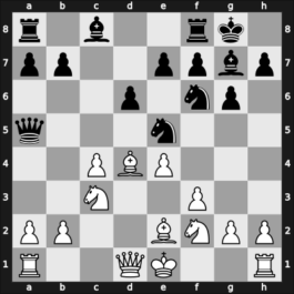1962 Mar del Plata Latin – Round 16 – Luckis, Marcos – 1/2-1/2 – Camara Ronald – G21