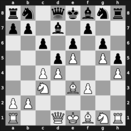 1962 Marianske Lazne – Round 3 – Ghitescu, Theodor – 1/2-1/2 – Ciric, Dragoljub M – G21