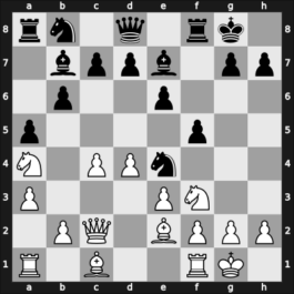 1962 Marianske Lazne – Round 5 – Ghitescu, Theodor – 1-0 – Kluger, Gyula – G34