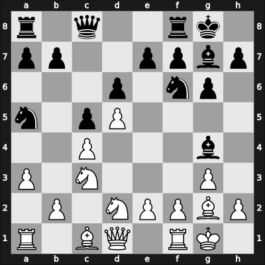 1962 Marianske Lazne – Round 8 – Muehlberg, Siegfried – 1/2-1/2 – Taimanov, Mark E – G52