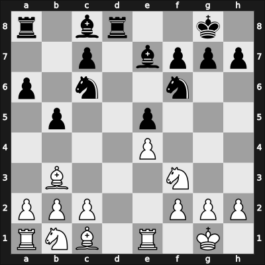 1962 Marianske Lazne – Round 13 – Ciric, Dragoljub M – 1/2-1/2 – Tringov, Georgi P – G83
