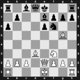 1962 Moscow – Round 1 – Padevsky, Nikola – 1/2-1/2 – Barcza, Gedeon – G61
