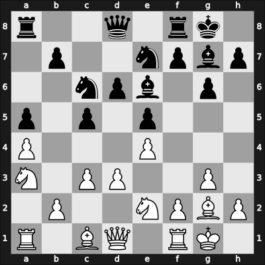 1962 Moscow RUS – Round 1 – Averbakh, Yuri L – 1/2-1/2 – Ignatiev, Felix N – G9