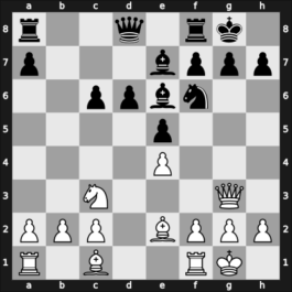 1962 Moscow RUS – Round 1 – Hort, Vlastimil – 1-0 – Shamkovich, Leonid – G10