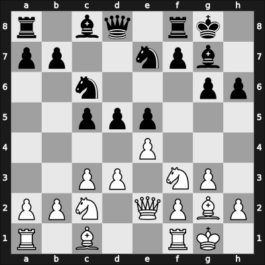 1962 Moscow RUS – Round 1 – Bronstein, David I – 1/2-1/2 – Simagin, Vladimir – G13