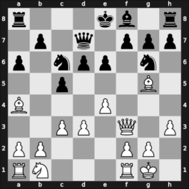 1962 Moscow RUS – Round 1 – Larsen, Benjamin Holsko – 1-0 – Bronstein, David I – G14