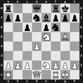 1962 Moscow RUS – Round 1 – Barcza, Gedeon – 1/2-1/2 – Simagin, Vladimir – G28