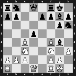 1962 Moscow RUS – Round ? – Shamkovich, Leonid – 1/2-1/2 – Kuznetsov, Andrey – G33