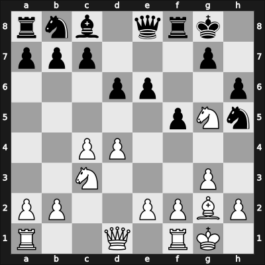 1962 New York ch-USA – Round 1 – Byrne, Ray – 1-0 – Rossolimo, Nicolas – G1