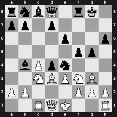 1962 New York ch-USA – Round 3 – Byrne, Ray – 1/2-1/2 – Evans Lianda – G13