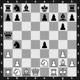 1962 New York ch-USA – Round 5 – Byrne, Ray – 1/2-1/2 – Benko, Pal – G25