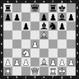 1962 New York ch-USA – Round 6 – Bisguier, Arthur B – 1/2-1/2 – Berliner, Hans – G34