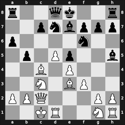 1962 Olympiad Varna BUL – Round 2 – Johannessen, Simon T – 1-0 – Conrady, Alphonse – G14